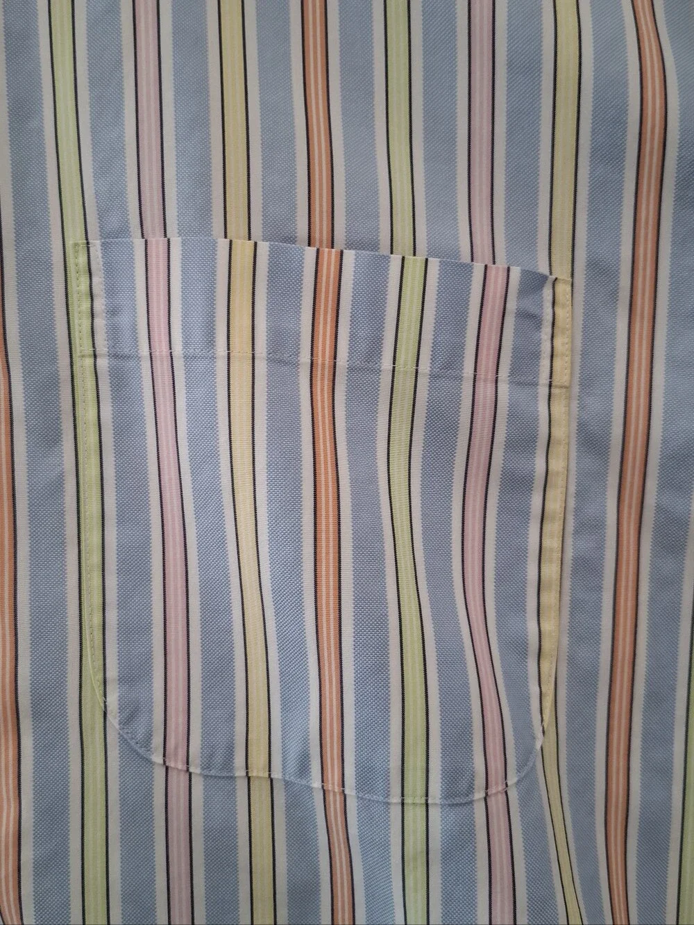 Brooks Brothers Country Club Shirt Sz XXL 100%Egyptian Cotton Multicolor Stripes